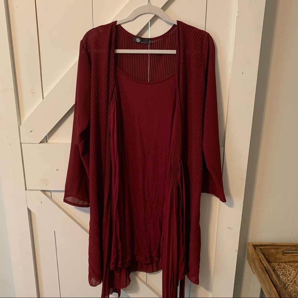 XL Maroon Dress